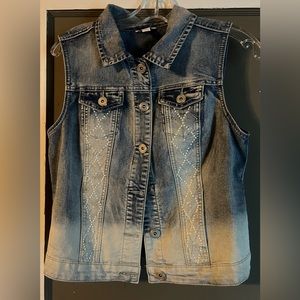 Denim vest